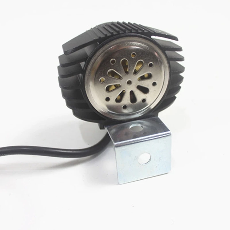 

Electric Bicycle 2-in-1 LED Horn Headlight Waterproof Bright Front Light Scooter