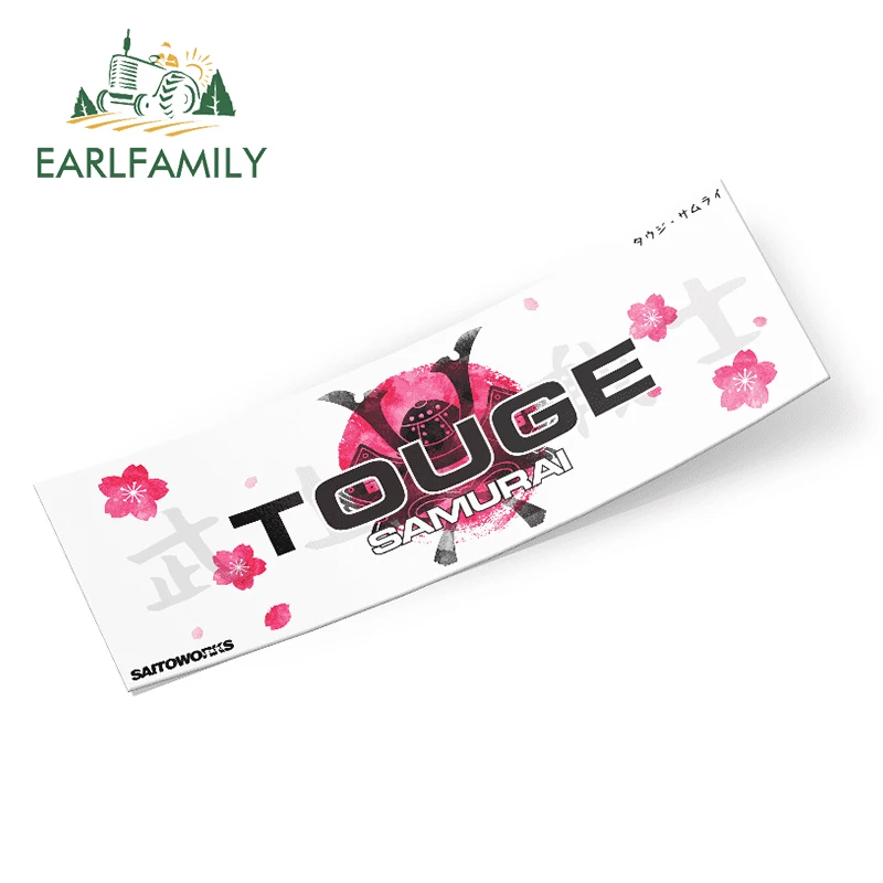 EARLFAMILY 13 см x 8 4 для TOUGE SAMURAI наклейка на автомобильный бампер модное