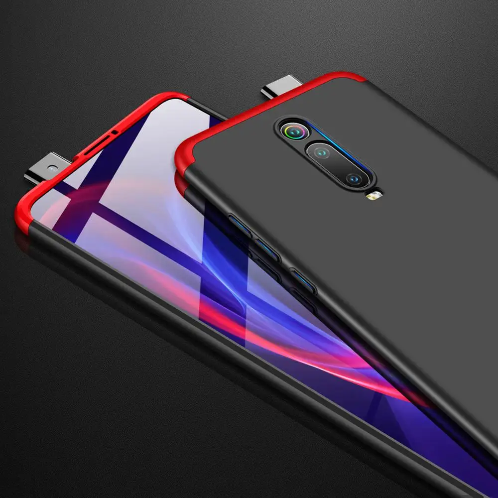 360 полная защита чехол для Xiaomi mi 9T Роскошный Жесткий ПК противоударный Redmi K20 Pro mi9T