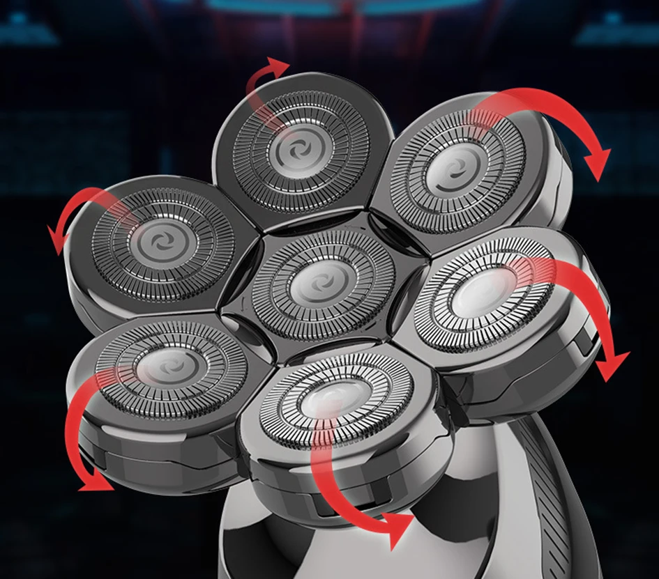 Новая электрическая бритва для мужчин многофункциональная машинка стрижки