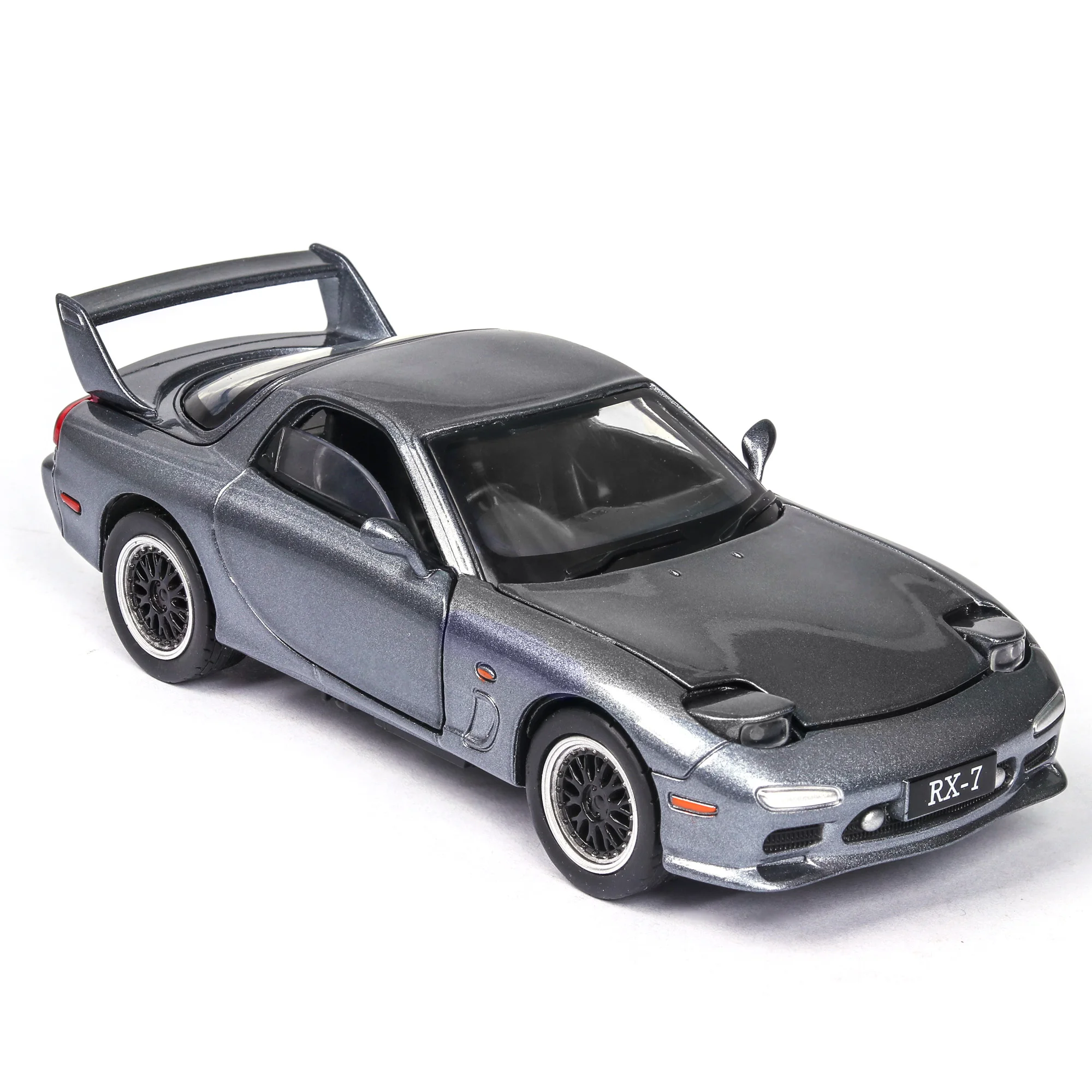 Модель автомобиля Mazdas RX-7 в масштабе 1:32 модель со светильник кой литой автомобиль