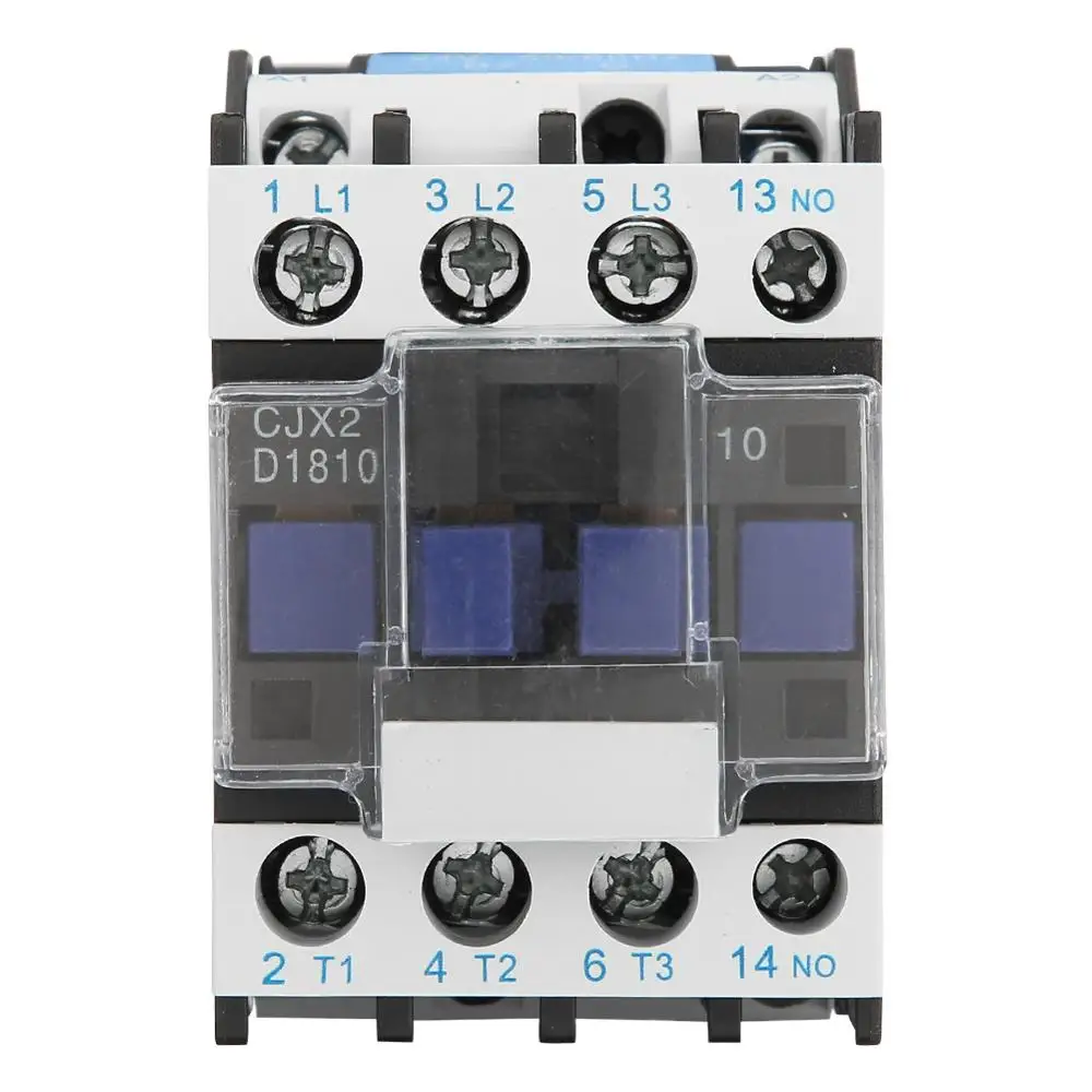 CJX2 1810 рейку контактор промышленный электрический 24V AC/36V AC/48V AC/110V AC/380V
