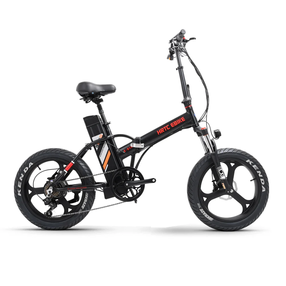 20inch electric bicycle fat tire snow bike 500w motor 48V20ah li-ion battery Hydraulic brake fold ebike | Спорт и развлечения