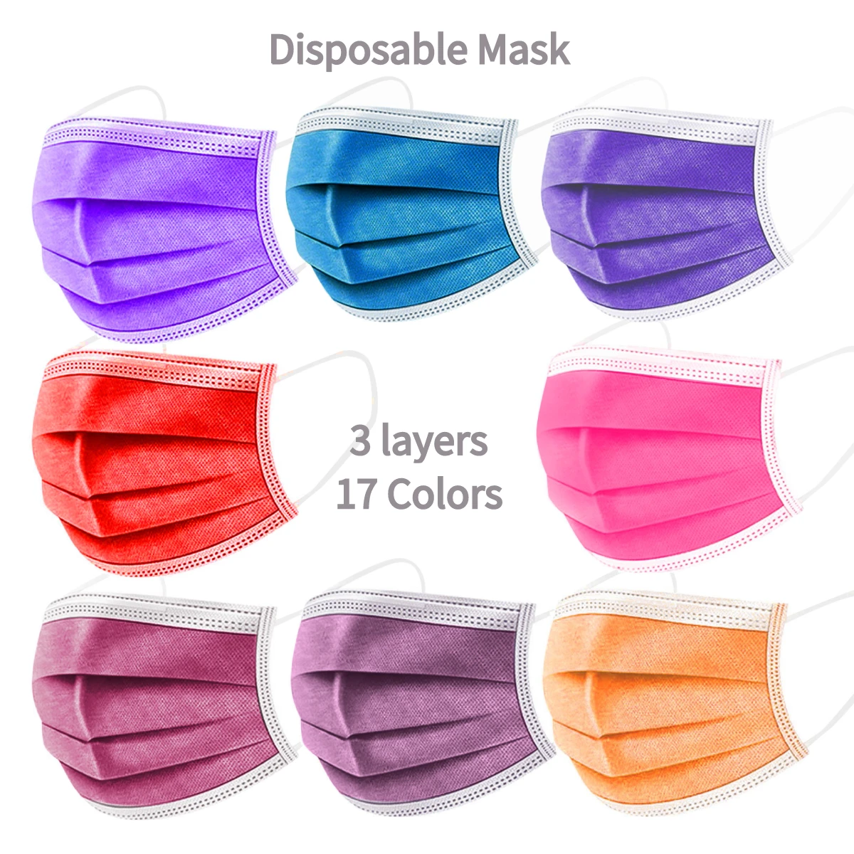 10 шт. одноразовые маскарадные маски для взрослых | Тематическая одежда и униформа