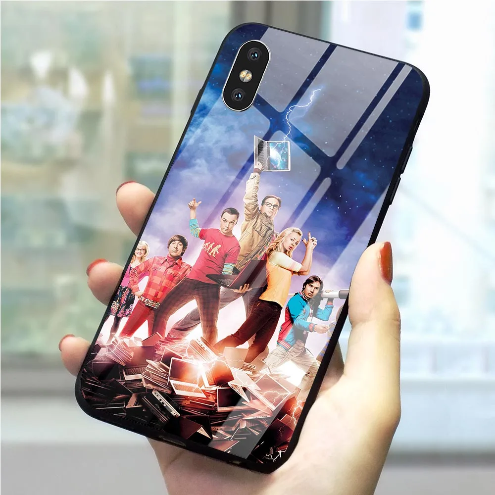 Чехол для телефона из закаленного стекла с теорией Большого Взрыва iPhone 7 Обложка 5