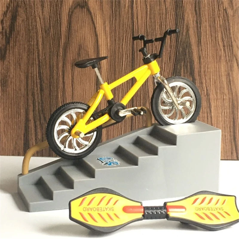 

Mini Scooter Two Wheel Scooter Children's Educational Toys Finger Scooter Bike Fingerboard Skateboard