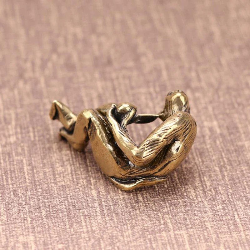 Декоративные фигурки обезьян фэн-шуй из чистой меди | Дом и сад