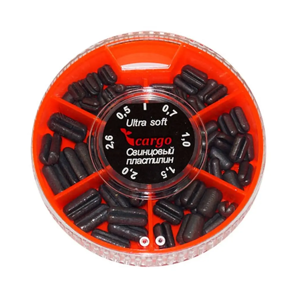 Набор Свинцовый пластилин набор зажимных грузил зажимные грузила в круглой