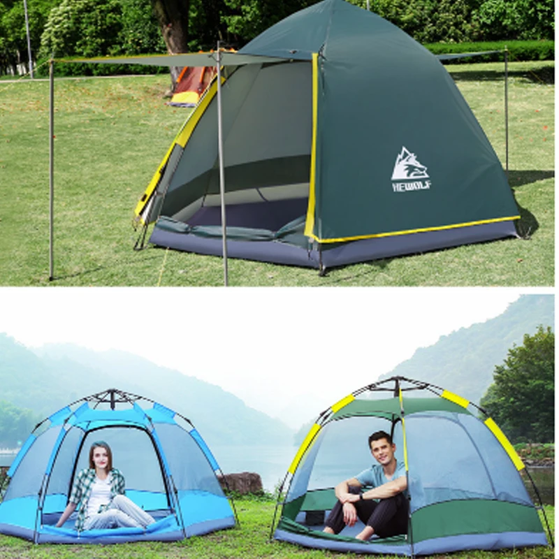 Автоматическая палатка для уличного кемпинга скорость открытая мульти-человек