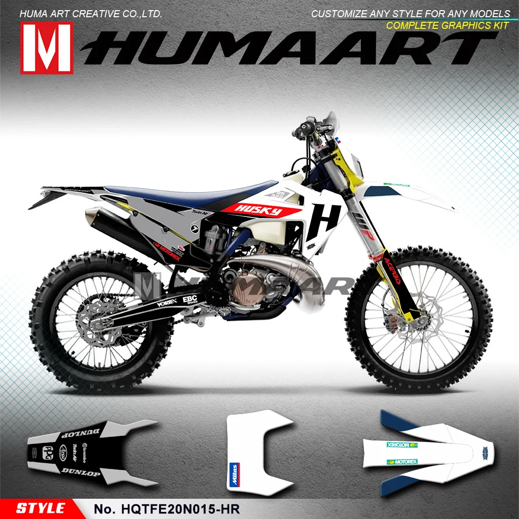 

HUMAART Personalised Stickers Full Graphics Wrap Decoration Kit for TE150i TE250i TE300i FE 250 350 450 501 2020 2021 2022