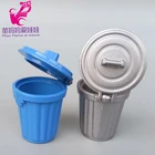 Кукольный домик diy аксессуары мусорный бак фонари садовые инструменты водяной Душ Мини Посуда для домашних питомцев игрушки аксессуары