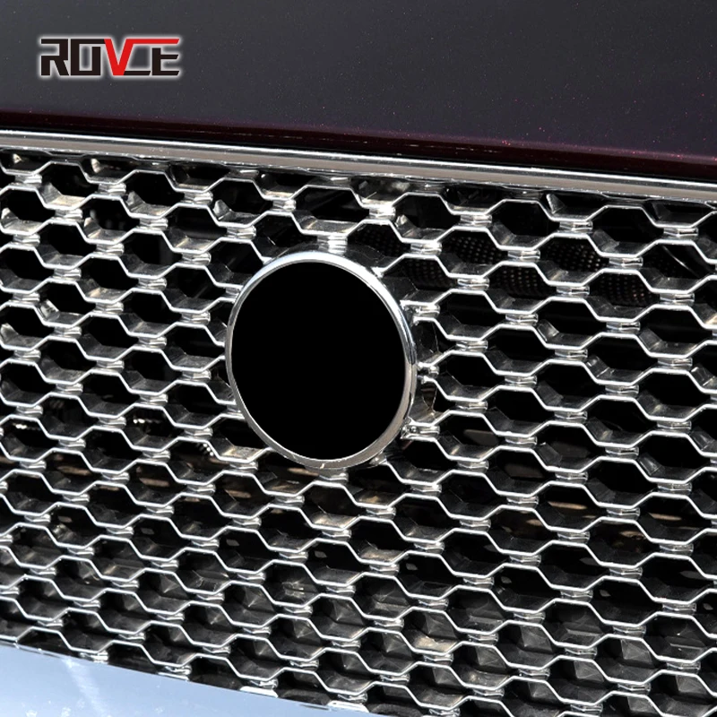 ROVCE для Jaguar XJ 2016-2018 RS логотип на передней решетке автомобиля верхняя решетка сетка