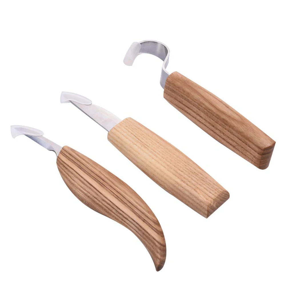 Набор для резьбы по дереву из 3 частей резьба долотом нож простой DIY Инструменты и