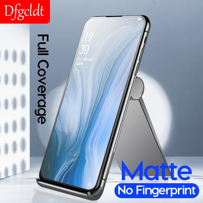 Закаленное стекло без отпечатков пальцев для OPPO Reno 10x Zoom K3 A9x A9 A1K Realme 3 Pro X Lite защита