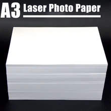Двусторонняя глянцевая фотобумага для лазерной печати размера A3