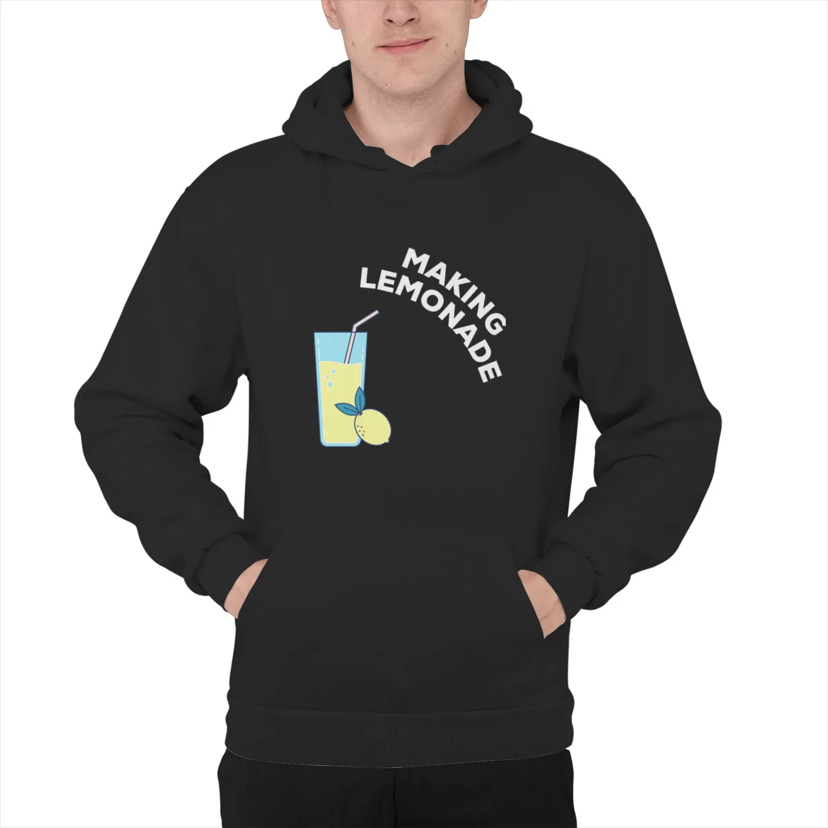 

Men's Hoodie LemonadeCouples Matching Streetwear Hip-Hop pocket Pullover Mens Clothes 42306