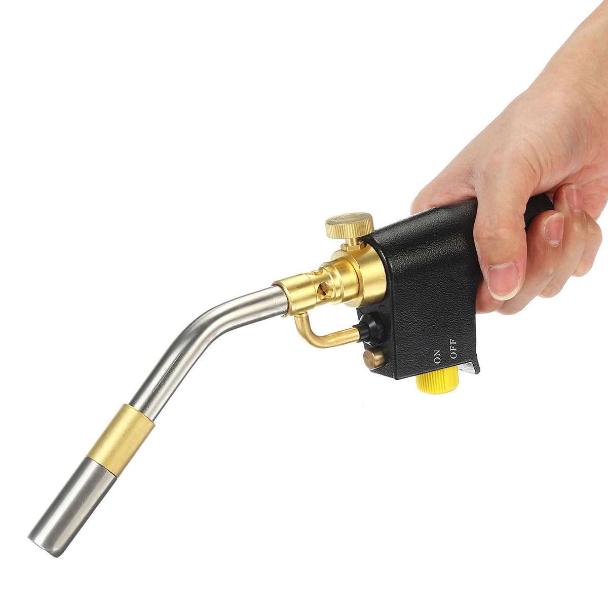 

New Stainless Steel TS8000 Welding Torch Hampdon TS8000 Bernzomatic Style Blow Torch Kit Brazing Soldering Mapp Gas Map