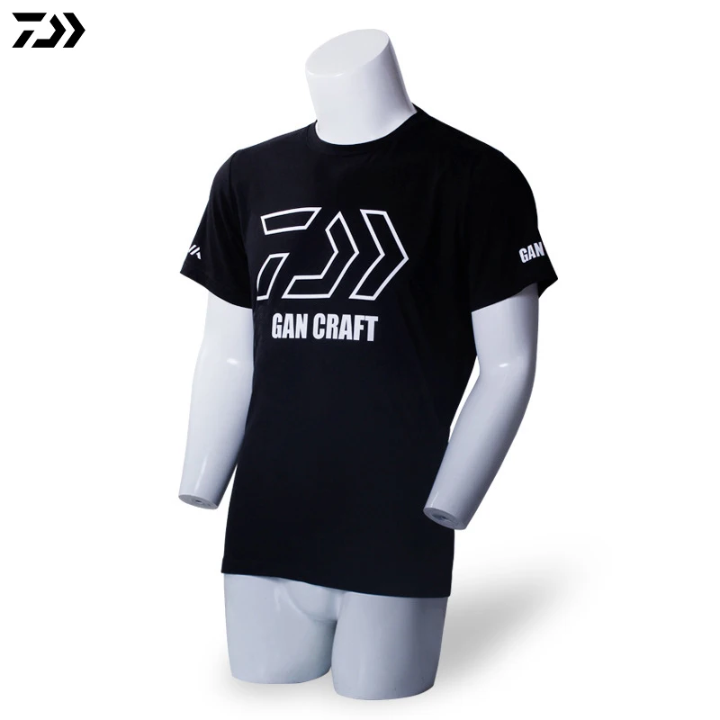 Daiwa одежда рыболовная футболка белый черный M ~ 5XL быстросохнущая дышащая анти УФ