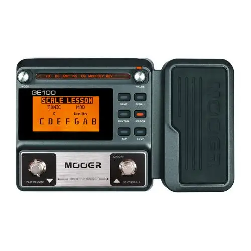 Mooer GE100 гитарная педаль мультиэффектов процессор педаль эффектов с циклической записью 180 секунд гитарный эффект педаль гитарные части