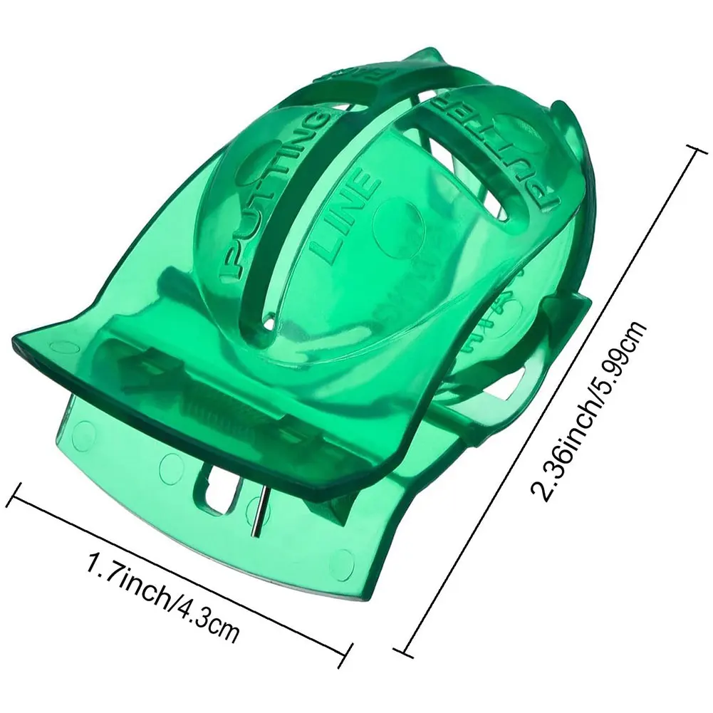 

1pcs Golf Scribe Accessories Supplies Transparent Golf Ball Green Line Clip Liner Marker Pen Template Alignment Marks Tool Putti