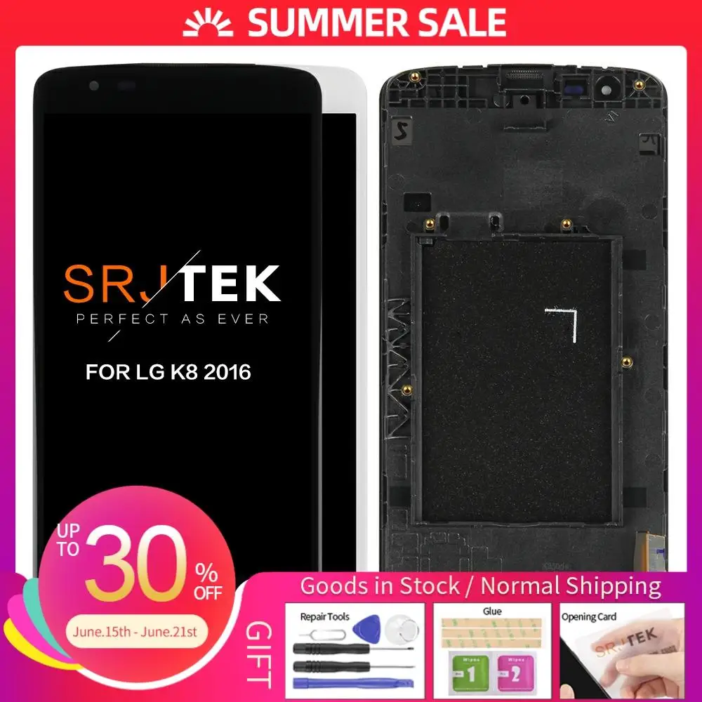 Оригинальный 1280x720 5 0 ''ЖК дисплей для LG K8 2016 ЖК сенсорный экран дигитайзер с
