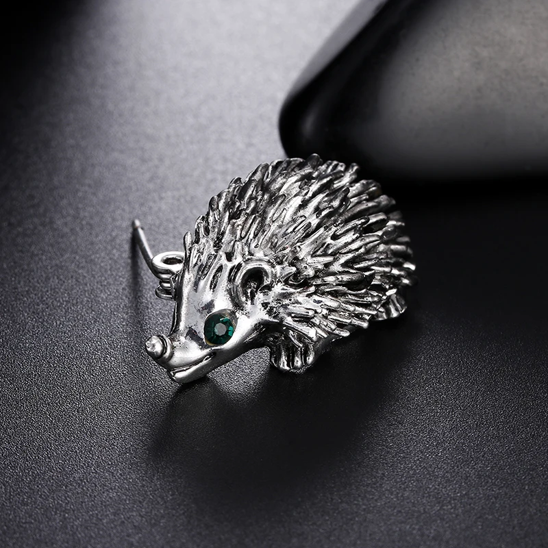 1 x милый Ежик животное воротник брошь булавка Свадебный букет женщин ювелирные