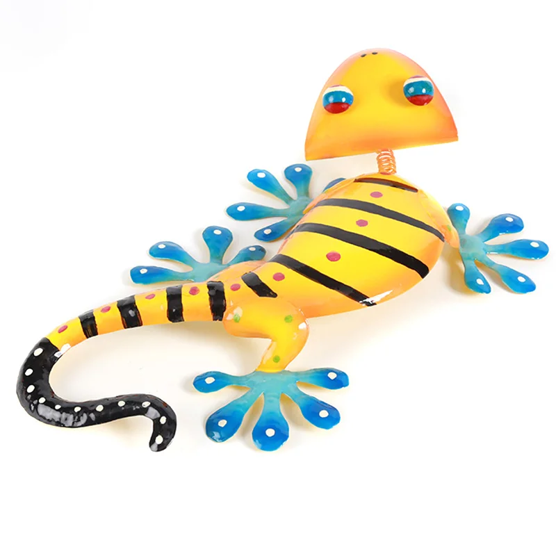 Металлическая Настенная картина Gecko с вращающейся головкой большая стена для