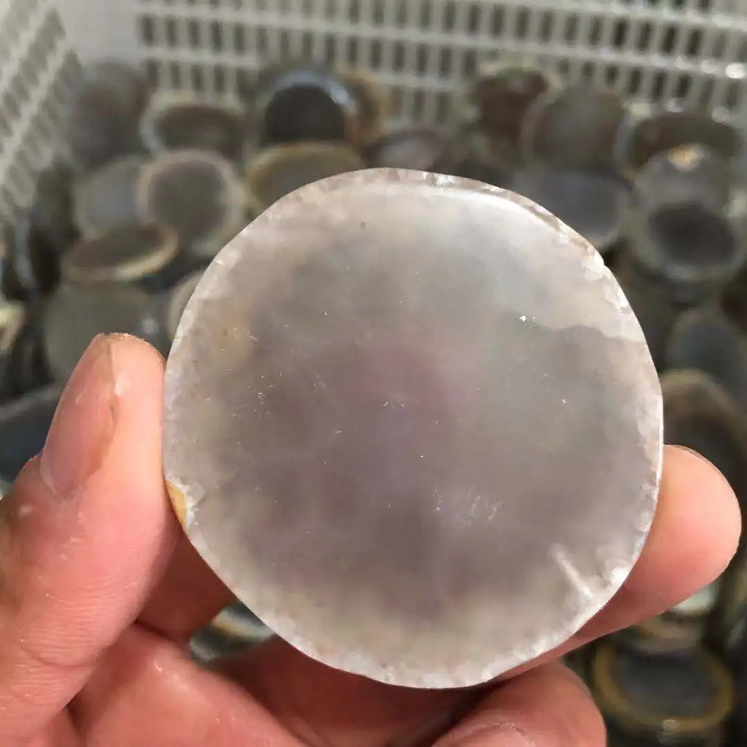 

Natural Crystal Gem Stone Rough Agate Slice for very beautiful agate specimen nature stones