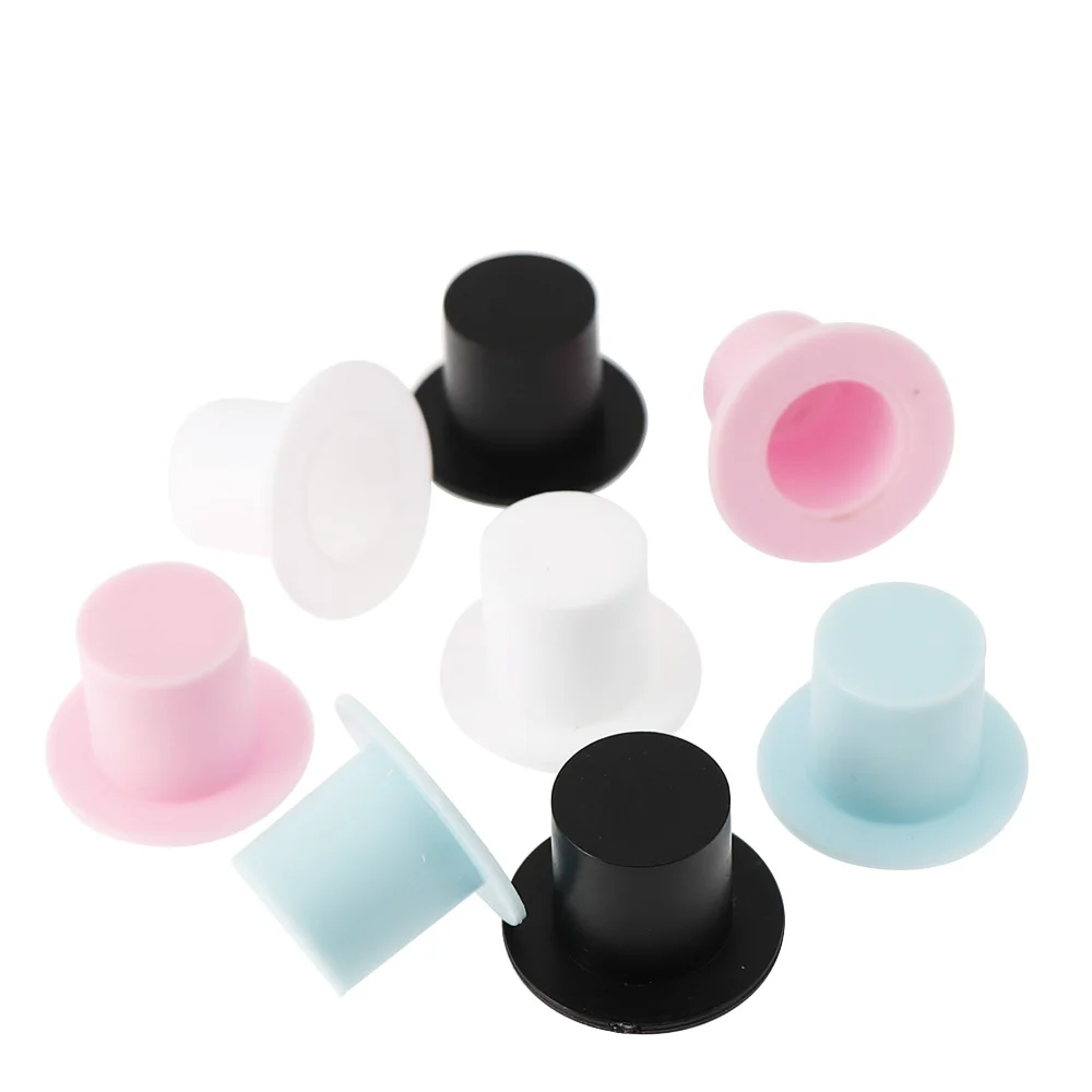 20pc Mini Cute Doll Hat Ornament Small Hat For Kids Toys Gif