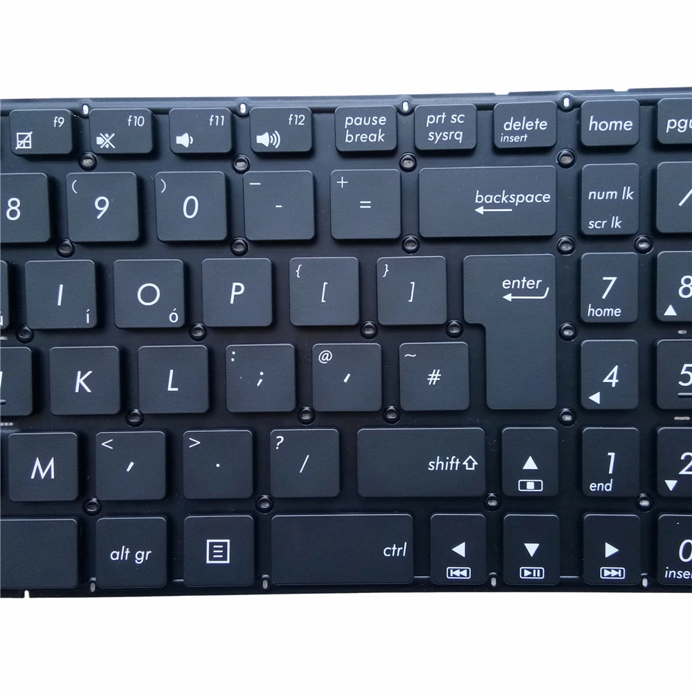 Клавиатура OVY UK для ноутбука ASUS X555 X555L X555Y A555L F555L K555L W519 VM510 p/n:0KNB0-662HUK00 AEXK5E01010 9Z.N8SBQ Q0U |