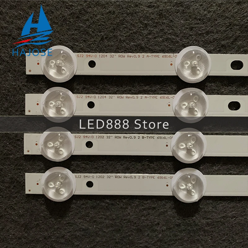 Новый 4 шт./компл. светодиодный подсветка 6916L 1030A 1031A или 0923A 0881A работает