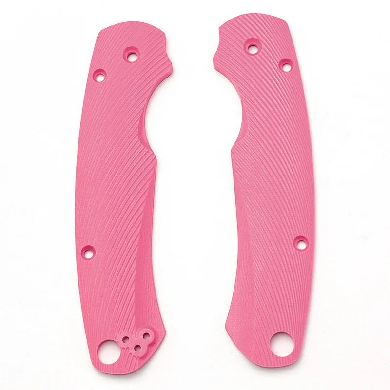 

1 Pair G10 Material Folding Knife Scales Handle Patches Grip for Spyderco C81 Paramilitary 2 Para2 Spider DIY Accessories Parts