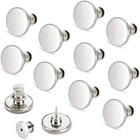 10 шт. 17 мм Сменные пуговицы для джинсовых пуговиц без пришивания мгновенная кнопка Съемная пуговицы для штанов