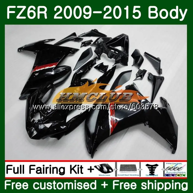 

Body For YAMAHA FZ6N FZ6 R FZ-6R 2009 2010 2011 2012 2013 2014 2015 Good Sale Black 62CL.9 FZ 6R FZ6R 09 10 11 12 13 14 15 Fairing