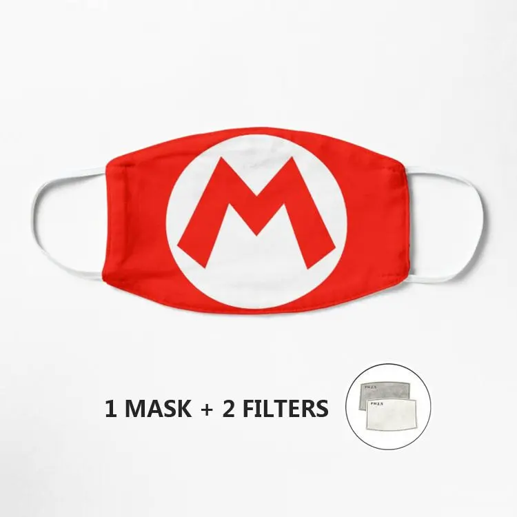 

Маска видеоигры унисекс многоразовая маска для лица противотуманная Пылезащитная маска