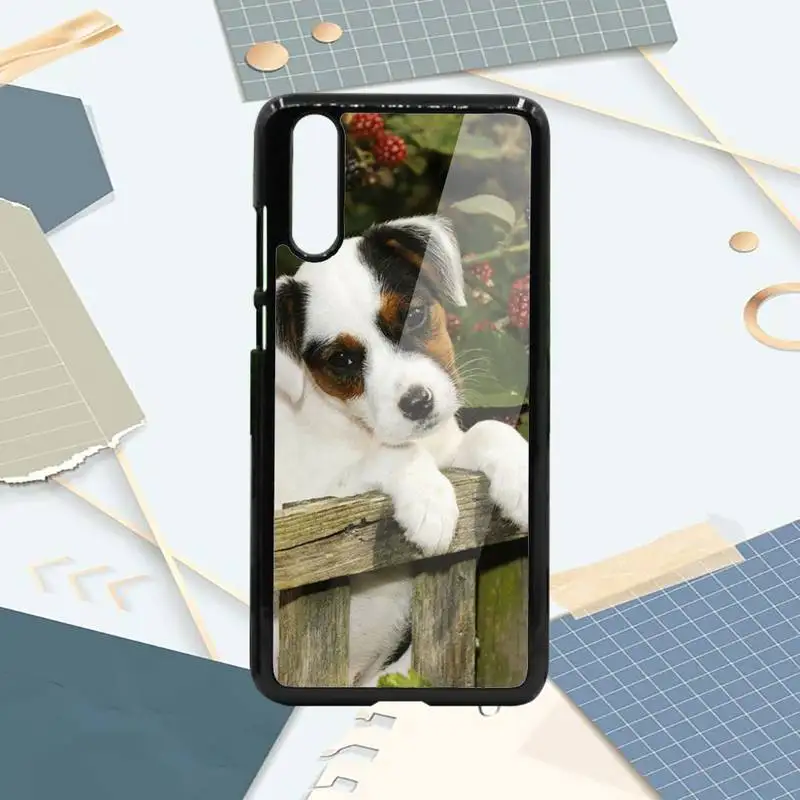

Cute animal Jack Russell Terrier Phone Cases PC For Samsung galaxy S note 8 9 20 10 e lite2019 plus pro ultra