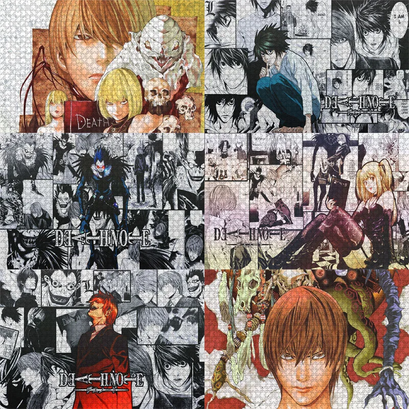 

Пазлы из японского аниме «Death Note», 1000 шт.