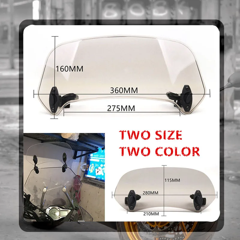 Универсальный Регулируемый держатель на лобовое стекло для мотоцикла
