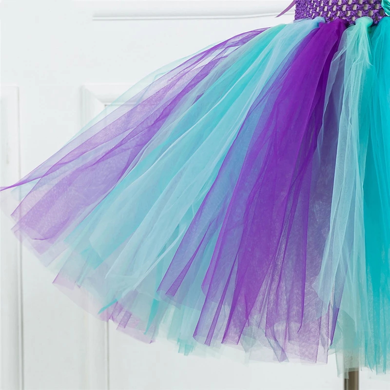 

Girls Mermaid Princess Costume Cosplay Halloween Costume For Kids Christmas Party Suit