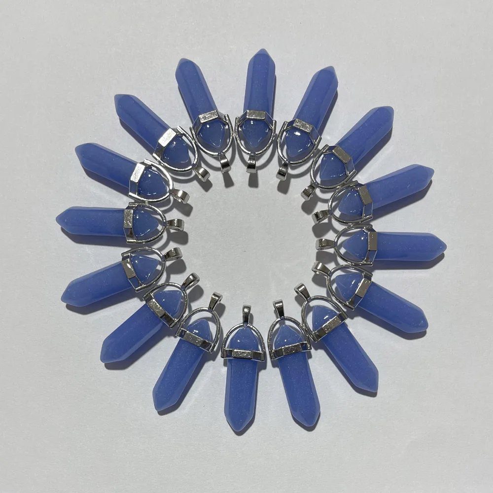 Модное изделие 24 шт. синий световой с украшением в виде кристаллов столб Маятник