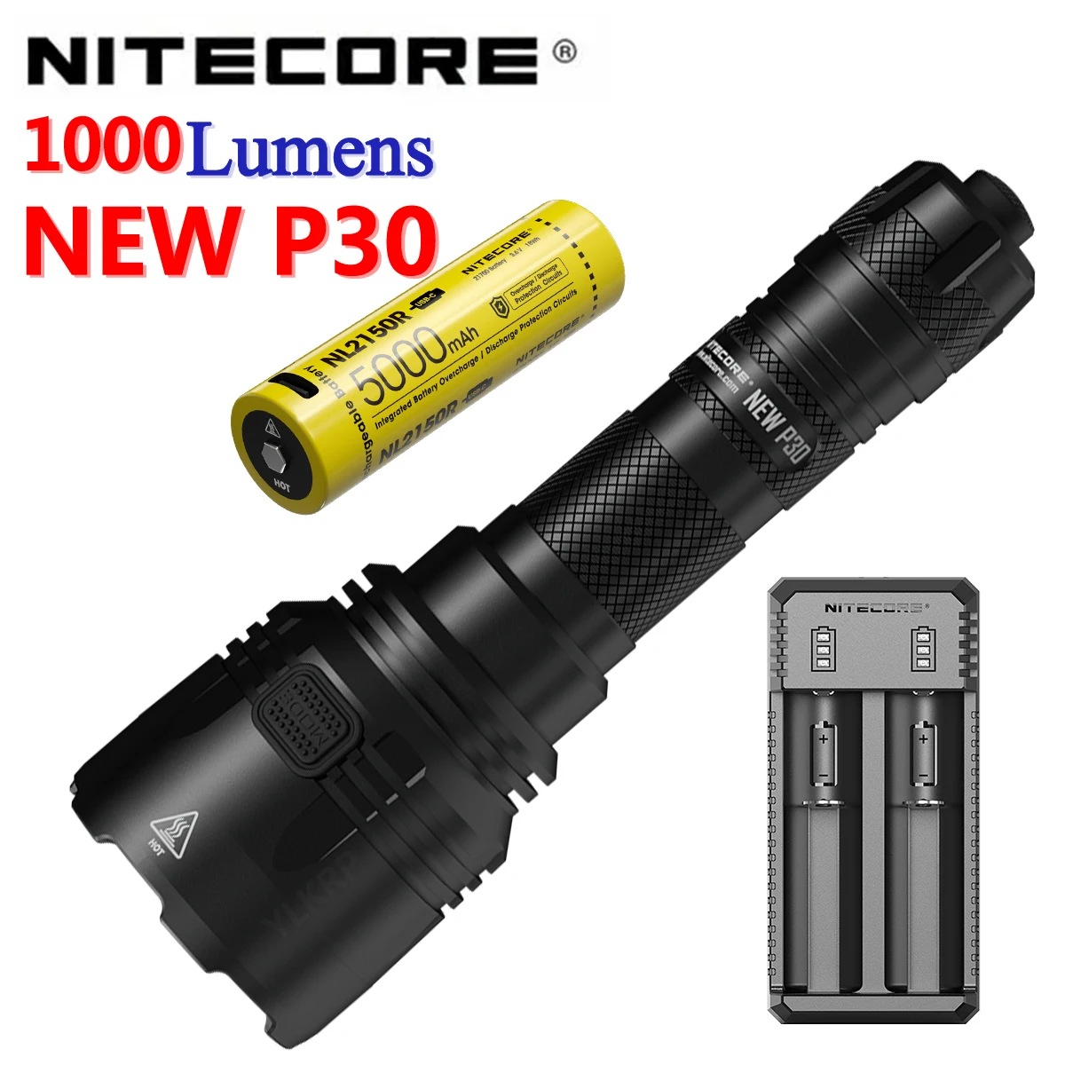 Светодиодный фонарь NITECORE P30 HI XP-L V3 уличная аварийно-спасательсветильник