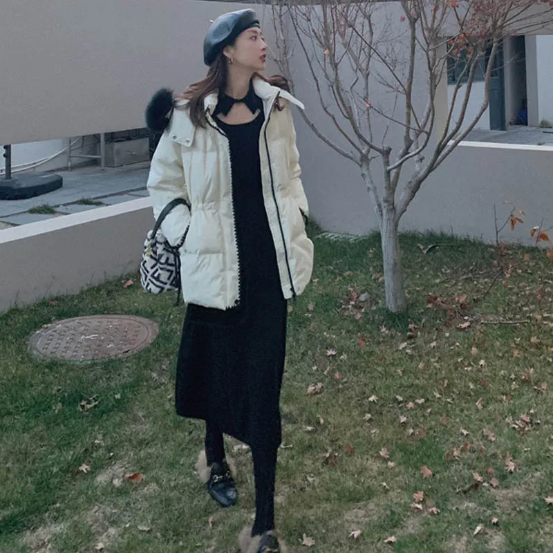 

2021 Spring Autumn Elegant Slim Women Office Sweater Dress Korean Long Sleeve Knit One Piece Dress Female Evening Party Dresses