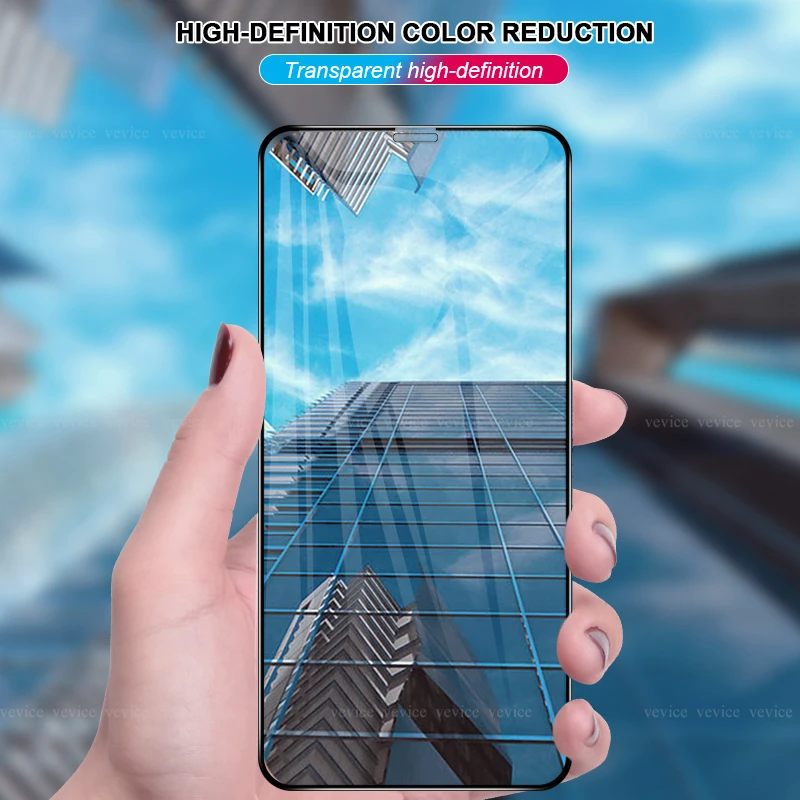 Ударопрочное закаленное защитное стекло 10D для iPhone 11 Pro Max Xs X Xr MAX x|Защитные стёкла