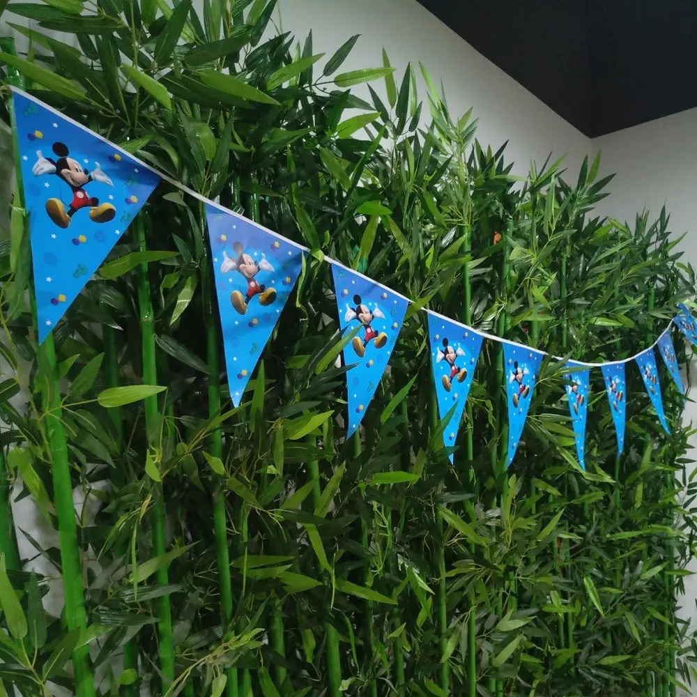 Детские вечерние баннеры с изображением Микки Мауса для дня рождения | Дом и сад