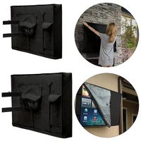 water proof tv television cover 600d oxford cloth dustproof tv protection cover multi size tv 32 tv 55 inch outdoor tv cover