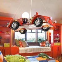 car childrens room chandeliers creative personality clothing shop decoration lamp boy room bedroom lamp