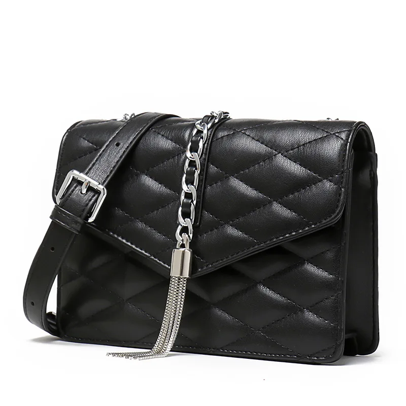 Женская сумка мессенджер с текстурированной текстурой 2019 Новая