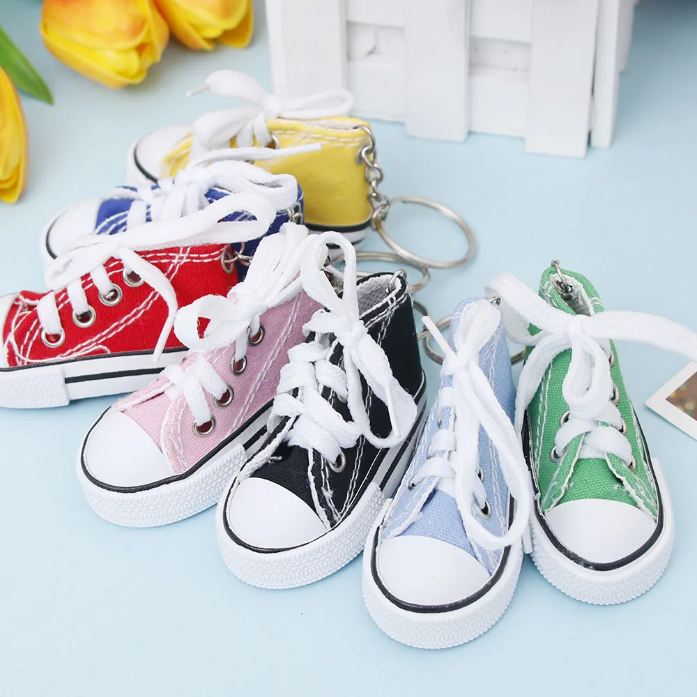 Брелок для ключей Женский милый миниатюрный Сувенирный брелок с имитацией