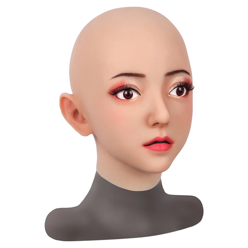 TRANSWEET силиконовая маска женская на всю голову светильник макияж для косплея