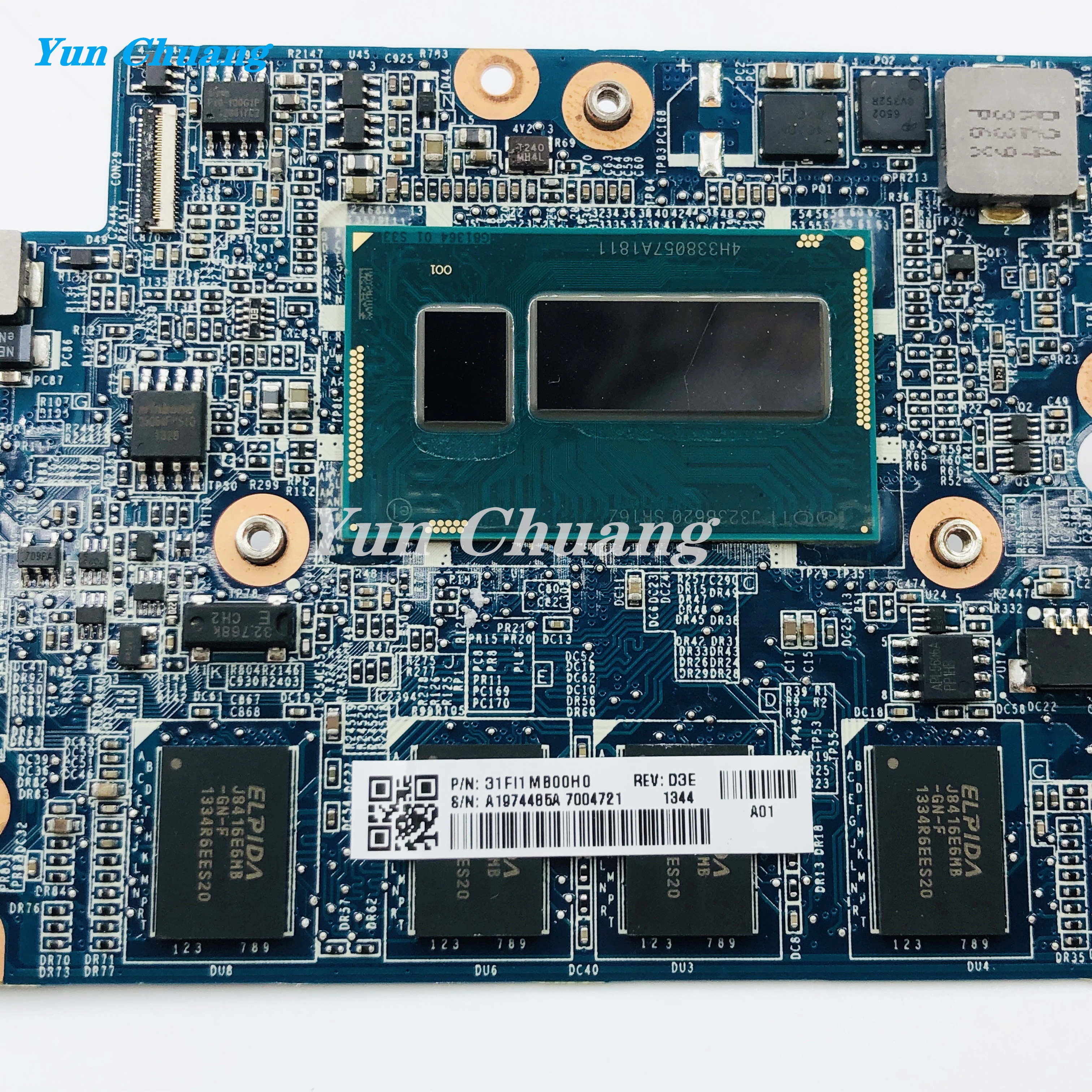 Материнская плата A1977485A DA0FI1MB8D0 для ноутбука SONY vaio SVF13 SVF13N SVF13NA1UL материнская с
